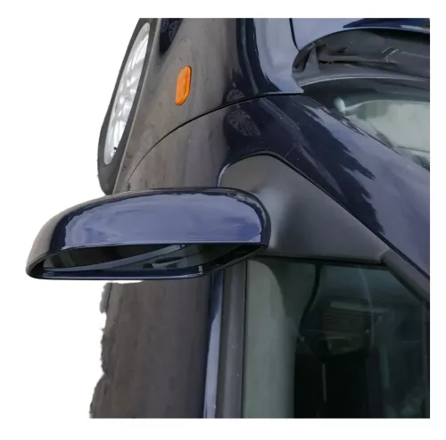 VW Golf 4 Bora elektrischer Spiegel vorne links Außenspiegel blau LC5H & Glas (201984)