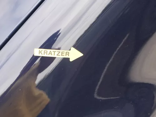 VW Golf 4 1J Kotflügel vorne links blau LB5N (201986)