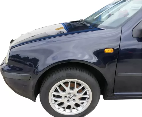 VW Golf 4 1J Kotflügel vorne links blau LB5N