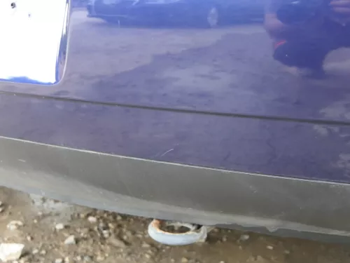 VW Polo 9N 9N3 Stoßstange Heckstoßstange hinten blau LB5N (202013)