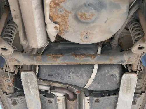 VW Polo 9N Ibiza 6L Auspuff Endschalldämpfer hinten 1,4 BKY BBY (202024)