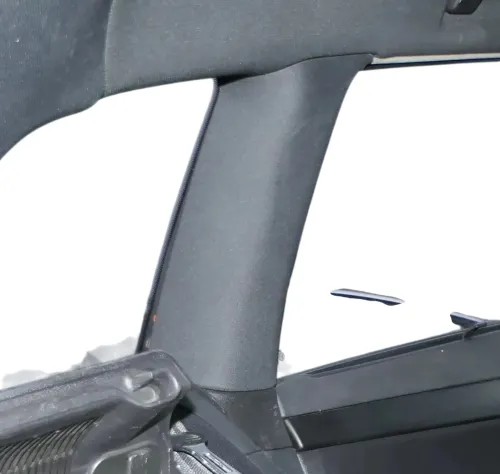 2x A3 8P C-Säulen Verkleidung rechts hinten + links Abdeckung oben schwarz