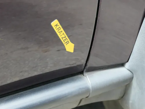 A4 B5 Tür nur Türblatt vorne rechts Beifahrertür blau lila LY3K Kombi od Limo (202105)
