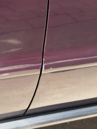 A4 B5 Tür nur Türblatt vorne rechts Beifahrertür blau lila LY3K Kombi od Limo (202105)