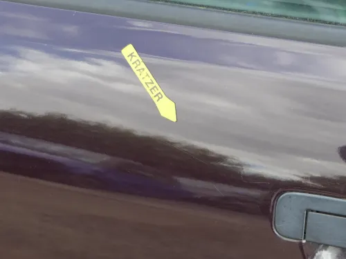 A4 B5 Tür nur Türblatt hinten links blau lila LY3K Kombi od Limo (202106)