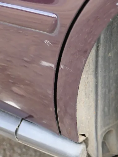 A4 B5 Tür nur Türblatt hinten links blau lila LY3K Kombi od Limo (202106)