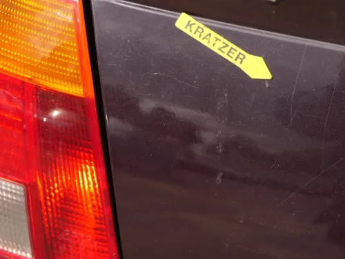 Audi A4 B5 Heckklappe hinten Klappe Kofferraumklappe Limousine blau lila LY3K (202107)