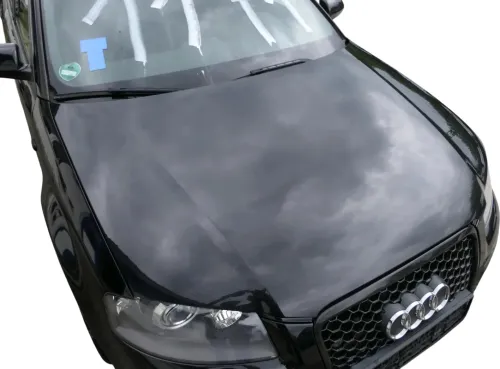 Audi A3 8P 4/5-Türer Motorhaube Haube Klappe vorn vorne schwarz LZ9Y Sportback (202155)