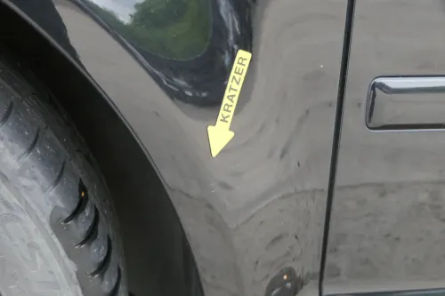 A3 8P Kotflügel vorne links schwarz LZ9Y Sportback (202158)