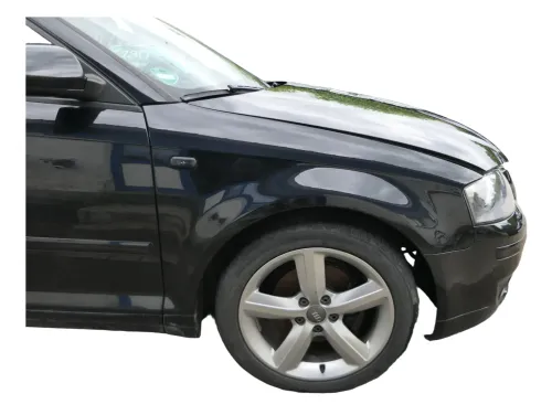 Audi A3 8P Kotflügel vorne rechts Sportback schwarz LZ9Y
