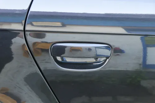 Audi A3 8P 4/5-Türer Tür hinten rechts Rahmen Türblatt schwarz LZ9Y Sportback (202166)