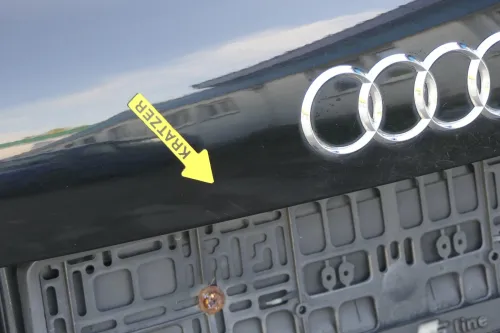 Audi A3 8P 4/5-Türer Heckklappe Klappe hinten schwarz LZ9Y Scheibe (202169)