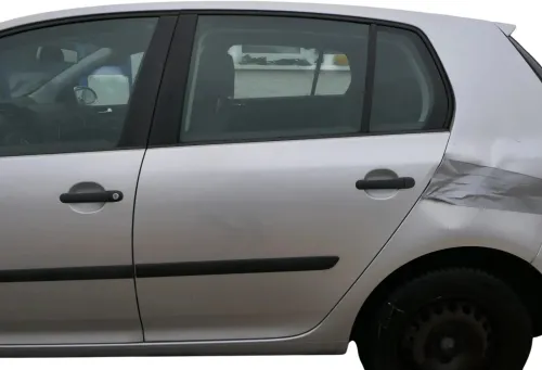 Golf 5 V 1K Tür Türrahmen hinten links 4/5-Türer grau silber LA7W -ohneAnbautei