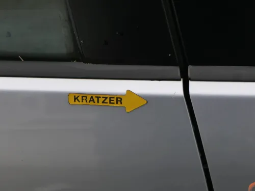 Golf 5 V 1K Tür Türrahmen hinten rechts 4/5-Türer grau silber LA7W -ohneAnbautei (202255)