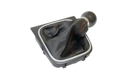 Golf 5 Schaltknauf Schaltsack Schaltknüppel Leder 5-Gang Goal 1K0711113BP (202274)