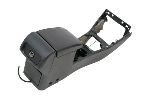 VW Sharan 7N Mittelkonsole Mitteltunnel um Schaltung Armlehne Leder 7N1863243A (202282)