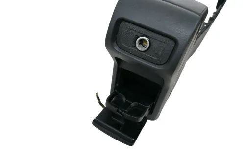 VW Sharan 7N Mittelkonsole Mitteltunnel um Schaltung Armlehne Leder 7N1863243A (202282)