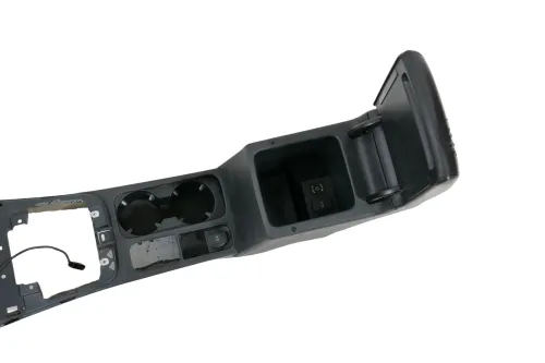 VW Sharan 7N Mittelkonsole Mitteltunnel um Schaltung Armlehne Leder 7N1863243A (202282)