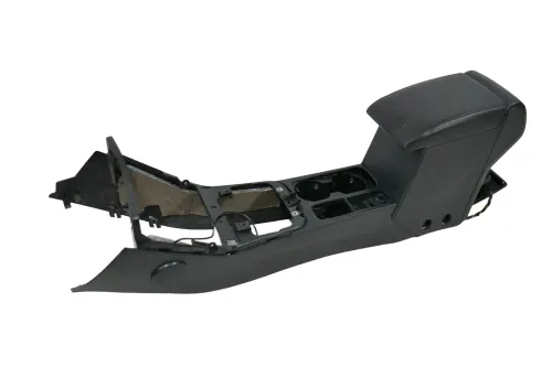 VW Sharan 7N Mittelkonsole Mitteltunnel um Schaltung Armlehne Leder 7N1863243A (202282)
