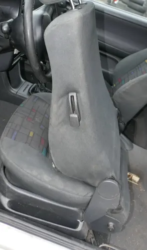 Polo 6N 6N2 Seat Ibiza 6K Golf 3 Sitz vorne links Fahrersitz 2/3-Türer grau (202361)