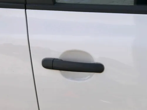 Fabia 5J Limousine Tür vorne rechts Beifahrertür weiß LF9E  - ohne Anbauteile (202332)
