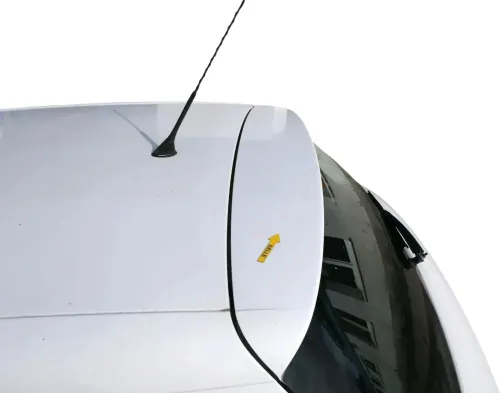 Skoda Fabia 5J Limousine Schrägheck Heckklappe hinten mit Scheibe weiß LF9E (202335)