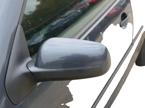 VW Golf 4 Bora elektrischer Spiegel vorne links Außenspiegel grau LC7V  & Glas (202378)