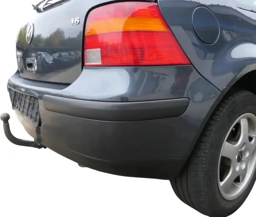 VW Golf 4 Limousine Stoßstange hinten Heckstoßstange Stoßfänger blau LC5H (202382)