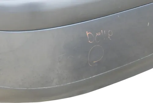 VW Golf 4 Limousine Stoßstange hinten Heckstoßstange Stoßfänger blau LC5H (202382)
