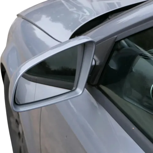 Audi A3 8P elektrischer Spiegel Außenspiegel vorne links grau LX7W + Glas