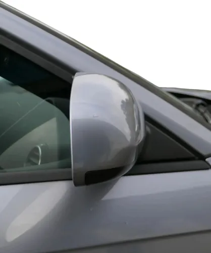 Audi A3 8P elektrischer Spiegel Außenspiegel vorne rechts grau LX7W + Glas (202411)