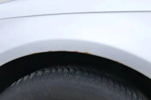 A3 8P Kotflügel vorne links silber grau LX7W auch Sportback -Rost (202421)
