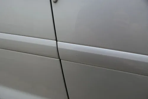 Audi A3 8P 2/3-Türer Tür vorne rechts Beifahrertür Türblatt grau silber LX7W (202434)