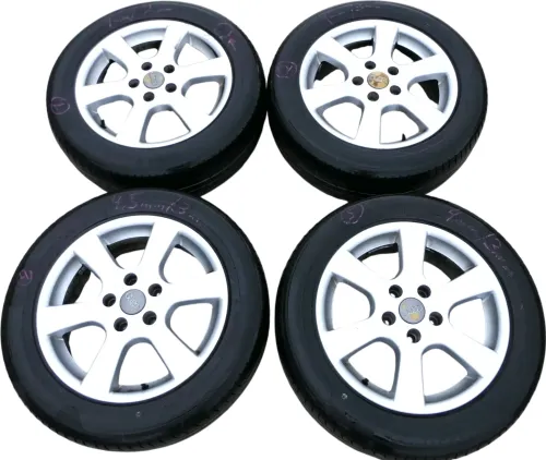Audi A4 8E A6 4B Alufelgen CMS 205/55 R16 Zoll KBA 44978 Reifen wechseln