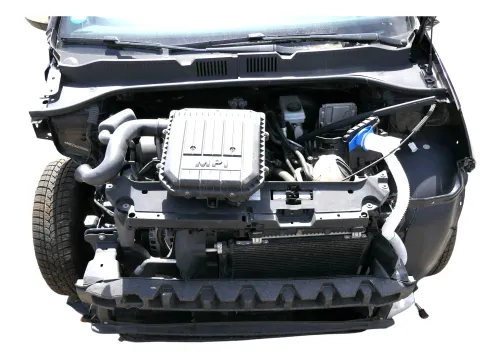 VW Up Mii Schloßträger mit Kühler und Lüfter + Kondensator vorn vorne 1S0805588H (128887)