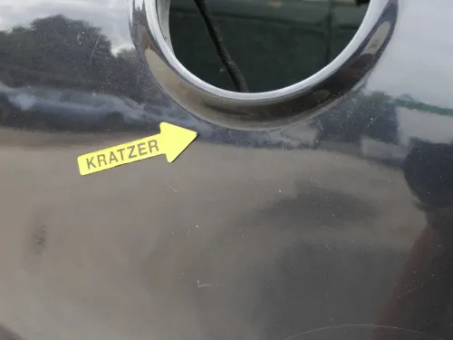 VW Golf 5 V Heckklappe hinten Kofferraumklappe mit Scheibe schwarz LC9Z (202132)