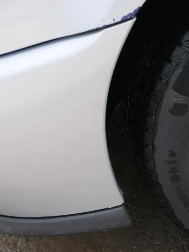 Polo 6N Stoßstange vorne breite Styling XXL Frontstoßstange silber LB7Z +Gitter (202311)
