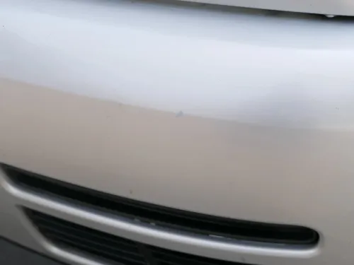 Polo 6N Stoßstange vorne breite Styling XXL Frontstoßstange silber LB7Z +Gitter (202311)