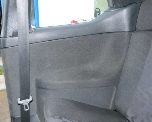 Golf 4 3 1E Cabrio Verkleidung Tür Seitenverkleidung hinten rechts schwarz