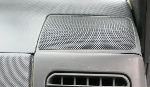 2x Golf 3 1E 4 1H Cabrio ABDECKUNG für Lautsprecher vorne rechts / links Gitter