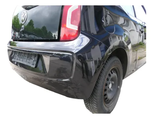 VW UP Stoßstange hinten Stoßfänger Heckstoßstange LC9X schwarz 1S6807421P (202551)