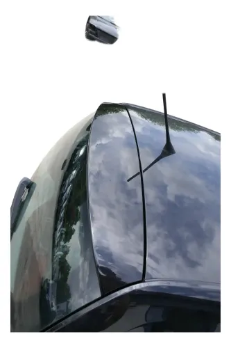 VW UP 1S Heckklappe hinten Klappe Kofferraumklappe mit Scheibe schwarz LC9X (202553)