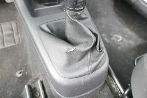 VW Up Schaltknauf Schaltsack Schaltung Schaltknüppel Leder 5-Gang schwarz
