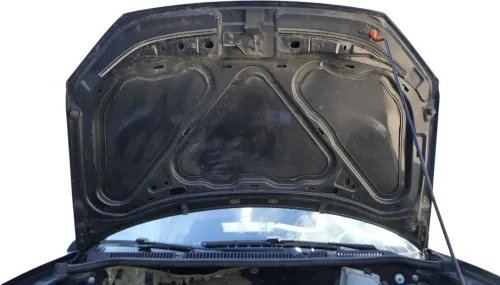 VW Polo 9N3 Cross Motorhaube KLappe vorne schwarz LC9Z Haube (202664)